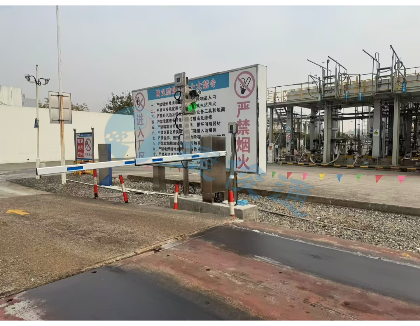 防爆无人值守地磅智能称重系统