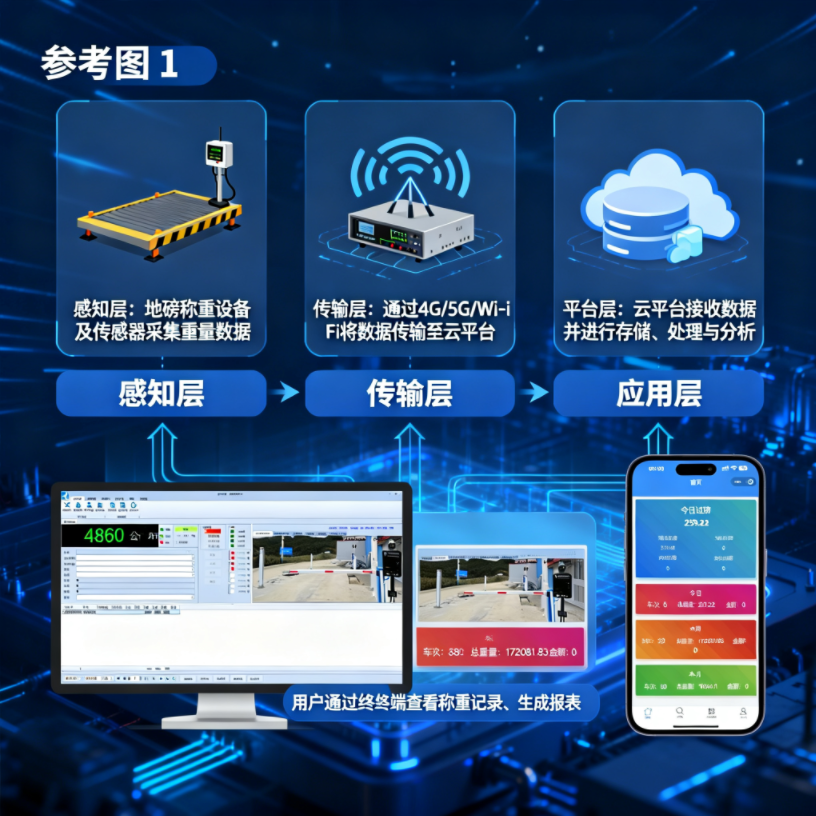 智能称重系统架构图 智能称重系统架构图