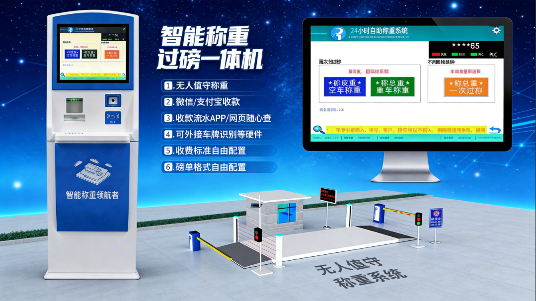 自助过磅系统：捷俊通